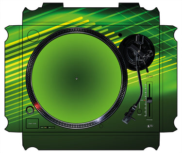 Technics 1200 / 1210 MK7 Skin Green Lazer